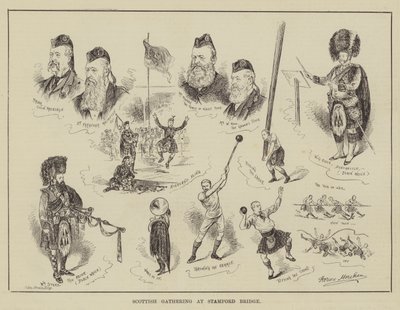 Rassemblement écossais à Stamford Bridge - Horace Morehen